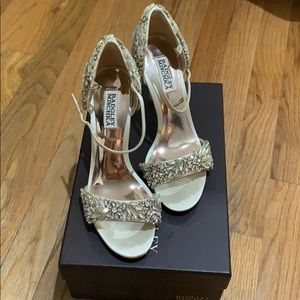 Badgley Mischka Ankle strap heels
